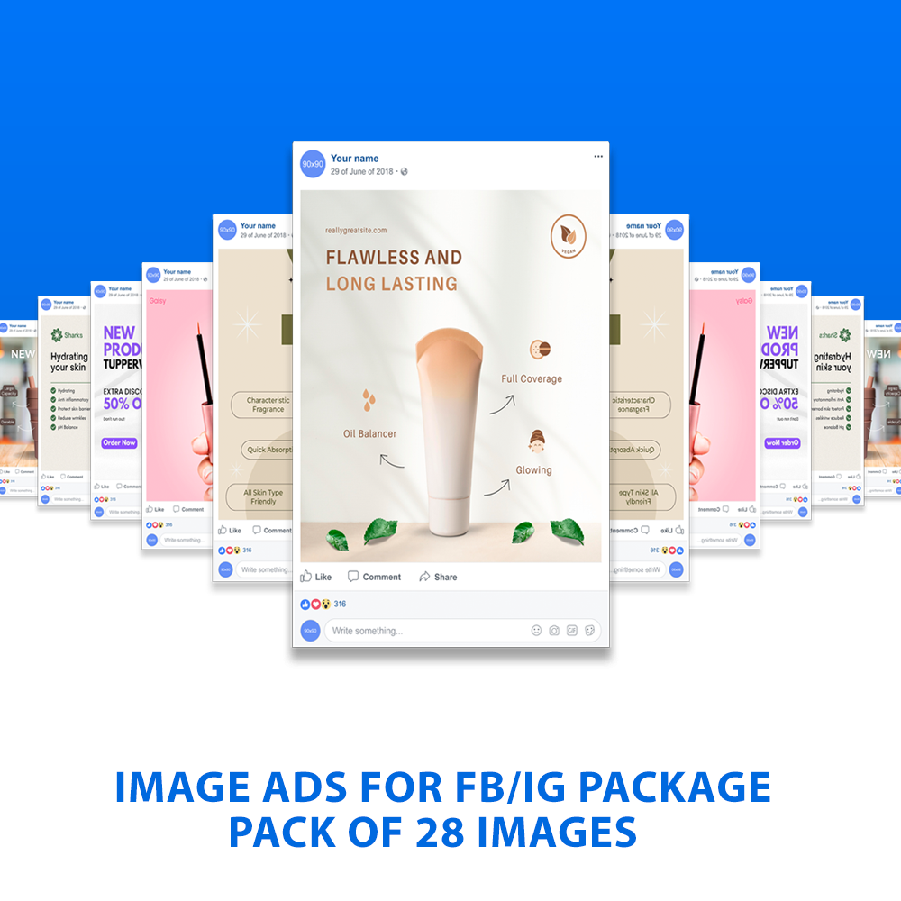 Image ads for FB/IG | Month Package